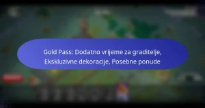 Read more about the article Gold Pass: Dodatno vrijeme za graditelje, Ekskluzivne dekoracije, Posebne ponude