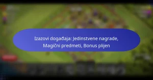 Read more about the article Izazovi događaja: Jedinstvene nagrade, Magični predmeti, Bonus plijen