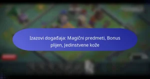 Read more about the article Izazovi događaja: Magični predmeti, Bonus plijen, Jedinstvene kože