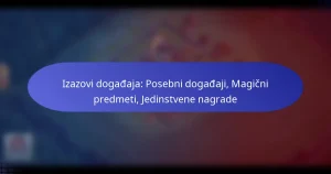 Read more about the article Izazovi događaja: Posebni događaji, Magični predmeti, Jedinstvene nagrade