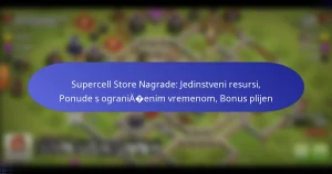 Read more about the article Supercell Store Nagrade: Jedinstveni resursi, Ponude s ograničenim vremenom, Bonus plijen