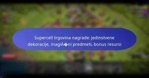 Read more about the article Supercell trgovina nagrade: jedinstvene dekoracije, magični predmeti, bonus resursi