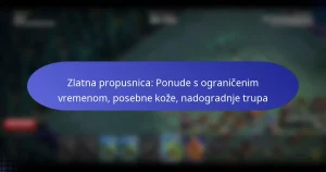 Read more about the article Zlatna propusnica: Ponude s ograničenim vremenom, posebne kože, nadogradnje trupa